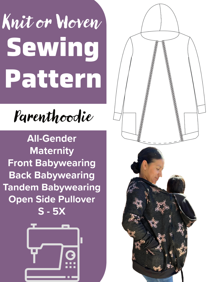 Parenthoodie Babywearing + Maternity + Breastfeeding Sweatshirt