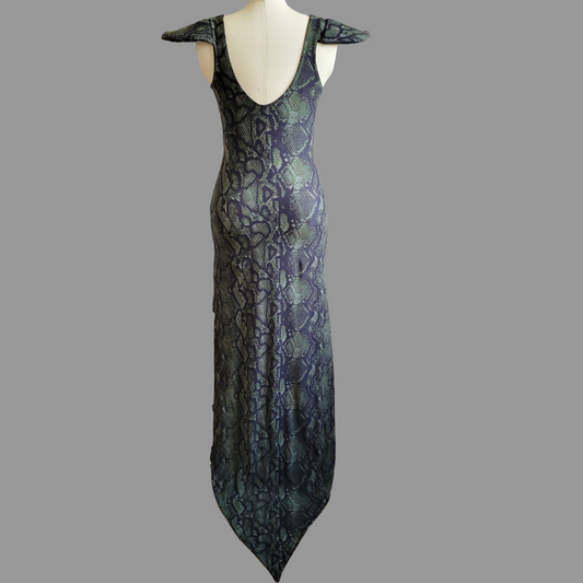 Small Medusa Snakeskin Gown