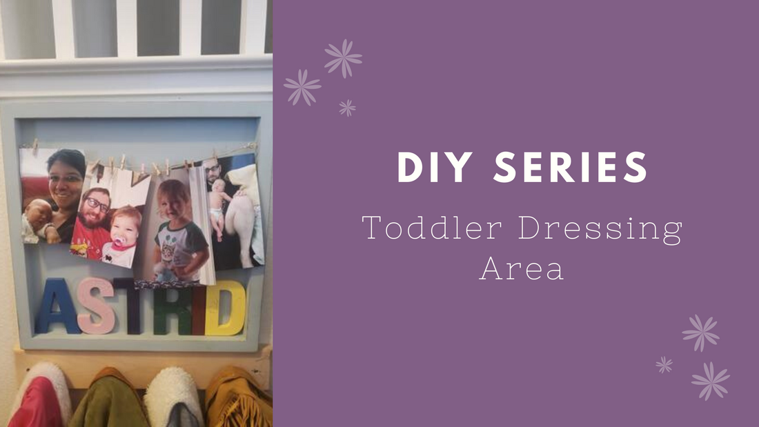 Designing a dressing area for your toddlers