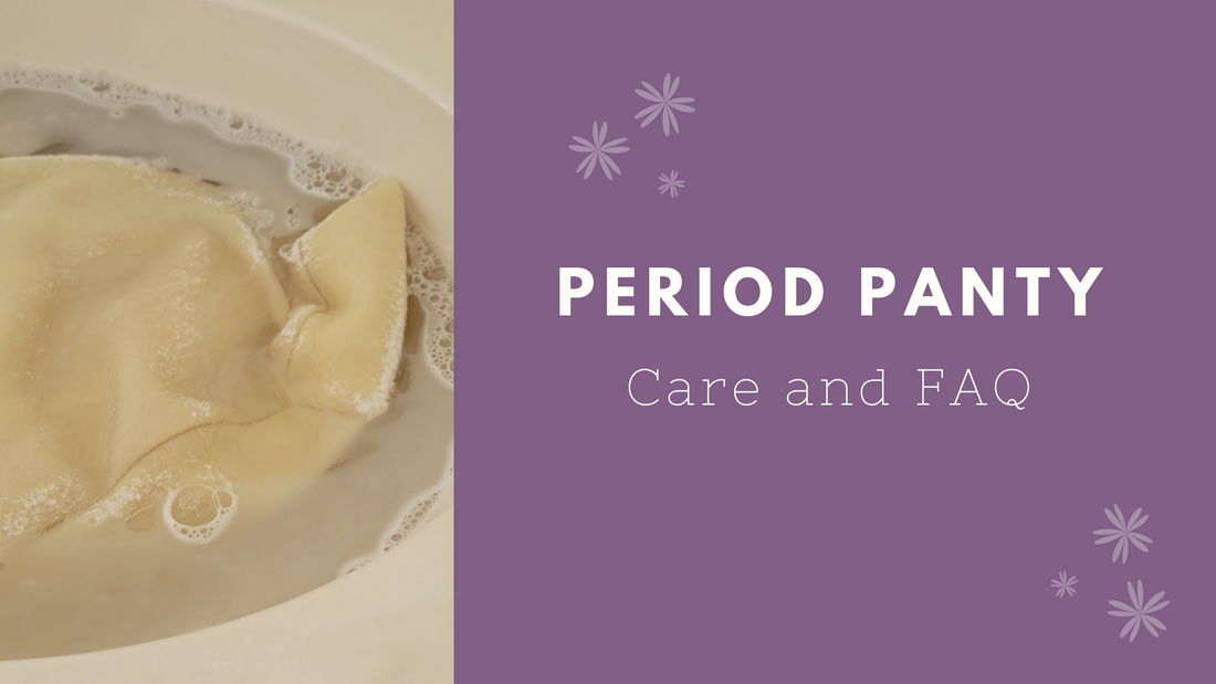 Wool Period Panty Care and FAQ