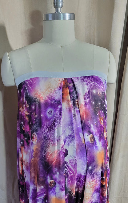 Medium Galaxy Strapless Jumpsuit with Cover