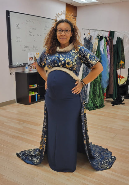 M/L Night Goddess Maternity Cape + Skirt