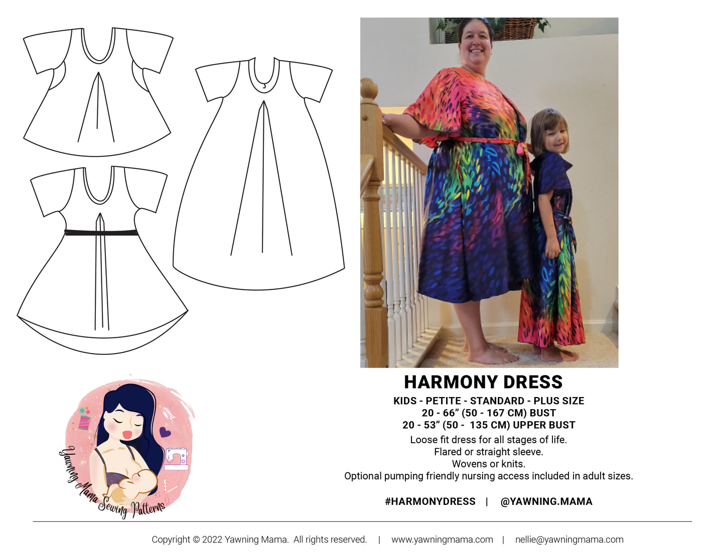 Harmony Top + Dress