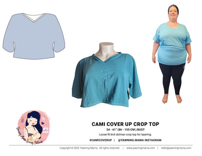 Cami Cover Up Crop Top